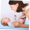 GLSTOY Cotton Yarn Changing Pad Cover Removable Washable Soft Changing Table Pad Cover for Diaper Bench and Crib Bassinet Mattress Protection view 2