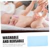 GLSTOY Cotton Yarn Changing Pad Cover Removable Washable Soft Changing Table Pad Cover for Diaper Bench and Crib Bassinet Mattress Protection view 3