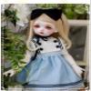 1/4 BJD Doll Kawaii Doll Move Joints Handmade Makeup 18 Inches Collectible Cartoon Dress up Dolls The (M) view 2