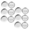 BELLIFFY 100sets Badge Buttons Pin Materials Base Badge Parts for Handmade Craft Accessories and Supplies for Crafting view 1