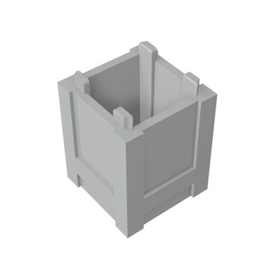 XYEIUGO Gobricks GDS-M283 61780 2x2x2 Ornaments Square Storage Box, 10 pcs