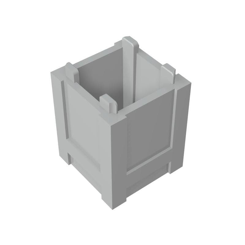 XYEIUGO Gobricks GDS-M283 61780 2x2x2 Ornaments Square Storage Box, 10 pcs