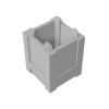 XYEIUGO Gobricks GDS-M283 61780 2x2x2 Ornaments Square Storage Box, 10 pcs view 1