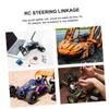 BESTonZON 6pcs Aluminum Alloy Rc Pull Rods Turnbuckle Rod Linkage Long for Rc Cars Linkage view 3