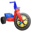 The Original Big Wheel 16" Trike - Classic with Blue Saddle Back Seat/Red Fork/Blue Handlebars view 1