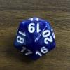 6Pcs D20 Polyhedral Dices 20 Sided Dices Set for Bar KTV Role Playing view 2