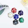 6Pcs D20 Polyhedral Dices 20 Sided Dices Set for Bar KTV Role Playing view 3