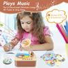 Kids Record Player, Kids Phonograph with 99 Cards, Story Telling & Songs & DIY Record, Toddler Music Toys Ideal for Boys Girls 3 4 5 Year Old view 4