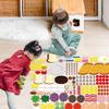BEUNITONE 130 Pcs Felt Fruits and Vegetables Learning Pieces My Plate Precut Flannel Felt Board Figures Preschool The Very Hungry Precut Pieces for Flannel Board Gifts view 2