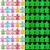 100 Pieces Tiny Turtles for Crafts Luminous Mini Resin Turtles Dollhouse Miniatures Mini Animals for Fairy Garden Micro Landscaping Decoration view 3