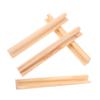 CHILDWEET 12pcs Natural Domino Bases Desktop Domino Racks Holder Trays for Boys and Girls view 2