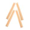 CHILDWEET 12pcs Natural Domino Bases Desktop Domino Racks Holder Trays for Boys and Girls view 3