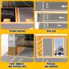 Saichotoy Storage for Hot Wheels: Toy Car Parking Garage Diorama with Lights - Freestanding Display Case for 1/64 Scale Diecast Cars with 4 Levels 24 Spots Maximum 40 Cars view 3