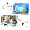 BESTonZON 50pcs Crystal Ball Marbles for Vase Filler Shiny Balls Decorative Crafts Glass Material Safe for Fish Tank view 3