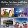RG CubeXX Retro Handheld Game Console , 3.95 Inch IPS Screen Linux System Built-in 64G TF Card 5056 Games Support TV Output 5G WiFi Bluetooth 4.2(Black) view 3