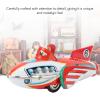 POENVFPO Rocket Tin Toy, Iron Plane Toy, Nostalgia Collectible for Gifts, Photography Props view 2