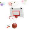WHAMVOX 1pc Door Hanging Basketball Board Mini Basketball Hoop Indoor Decor Easy to Assemble view 3