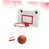 WHAMVOX 1pc Door Hanging Basketball Board Mini Basketball Hoop Indoor Decor Easy to Assemble view 4
