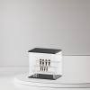 Fenteer Acrylic Display Case Display Shelf, Staircase Design, Storage Display Box, Toy Showcase Box for Countertop Action Figures, 4 Layers 24 Toys, 32cm view 3
