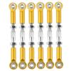 GETAJGHSD 6pcs Rc Car Rod Linkage Aluminum Turnbuckle Rods CNC Milled Made of Metal for Rc Truck Buggy view 1