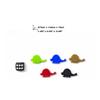 BoardGameSet 10PCS Doedicurus Animal Meeple Dinosaur Figures | Board Game Pieces Accessories Meeples, Purple view 2