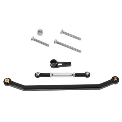 BESTonZON Rc Car Steering Rod Links Set Metal for Remote Control Car Easy Install Upgradable Parts for Models