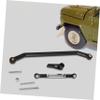 BESTonZON Rc Car Steering Rod Links Set Metal for Remote Control Car Easy Install Upgradable Parts for Models view 3