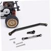 BESTonZON Rc Car Steering Rod Links Set Metal for Remote Control Car Easy Install Upgradable Parts for Models view 4