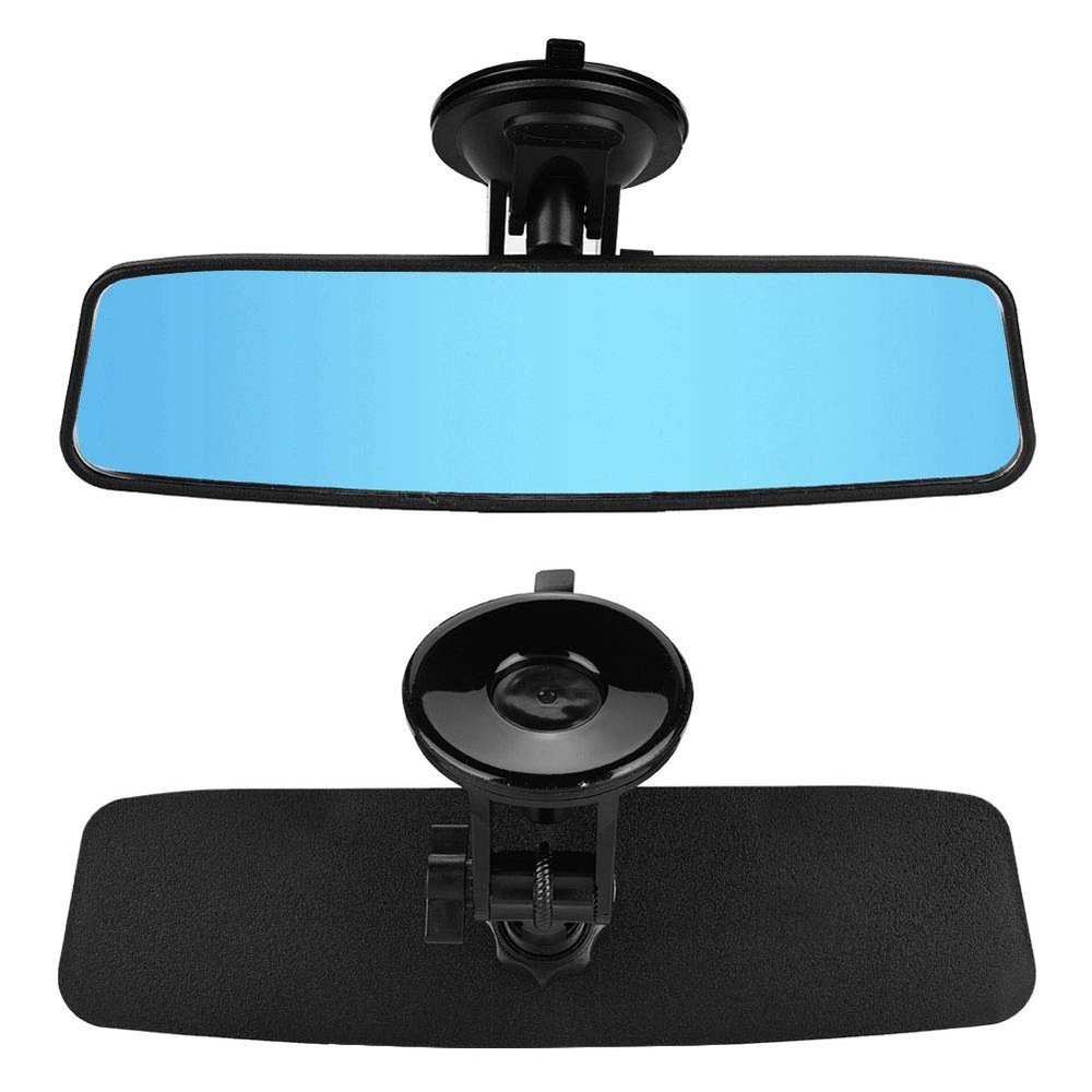 Baby Car Mirror,Car Back Seat Baby Rear View Mirror Adjustable Wide Angle Blue Mirror