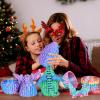 Balkwan Winged Dragon Surprise Egg 3D Printed Dragon Eggs with Dragon Inside Collectible Fantasy Dragon Desk Toy Gifts for Kids Adults Christmas Easter Birthdays Holiday Decor(Purple,Large) view 2