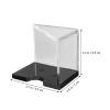 BCOATH Acrylic Playing Card Holder Capacity Stand for Decks Non- and Wear-Resistant Game Accessory for Poker and Card Games view 2