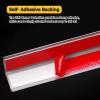 100 120 140 160 180 Cm Long Stainless Steels Corner Guards Wall Trim, Heavy Duty Safety Wall Corner Protector Strips/Corner Shield, Includes Adhesive Tape(Black2,Length 110cm/43.3 in) view 4