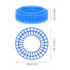 KOMBIUDA 4pcs Silicone Rubber Tires Foam Inserts for Rc Crawler Control Stability Vibrant Replacement Inserts for Scale Models view 2