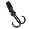 ORFOFE Stroller Hook for Hanging Bags Double Hook Hanger Practical and Strong Ideal for Shopping Carts and Wheelchairs view 1