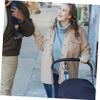 ORFOFE Stroller Hook for Hanging Bags Double Hook Hanger Practical and Strong Ideal for Shopping Carts and Wheelchairs view 2