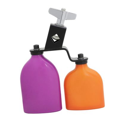 BESTonZON Drum Kit Block Drum Muyu Bangzi Cowbell Accessory High Low Cowbell Beater Boys and Girls Musical Instrument