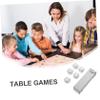 MUSISALY 1set Aluminium Alloy Dice Party Game Props Simple Small Festival Dice for Fun Drinking Games Ktv and Holiday Celebrations view 4