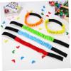 ABOOFAN 20pcs Bright Leg Straps Legged Race Bands Elastic Tie Rope for Outdoor Games view 3