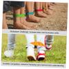 ABOOFAN 20pcs Bright Leg Straps Legged Race Bands Elastic Tie Rope for Outdoor Games view 4