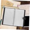 BCOATH Receipt Organizer Album for Business Soft File Container for Bills Receipt Slots Card Slots Document Storage for Home Office Use view 3