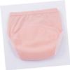 QUMIIRITY 3pcs Thickened Crotch Absorption Elastic Leg Mouth Waist Pure Cotton Training Pants Assorted Color view 2