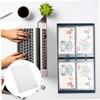 BCOATH 2bags Banknote Storage Page Protectors for Stamp Collectors Money Book Pages view 4
