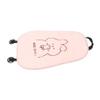 CHILDWEET Cute Bunny Plush Car Seat Cushion Mat Comfortable Ergonomic Backrest Pad for Front Seat Adorable Design for Cozy Car Atmosphere view 1