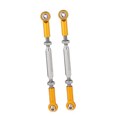 WOONEKY 6pcs Adjustable Pull Rod Rc Linkage for Turnbuckle Rods Aluminum Alloy Rc Cars Buggy Parts
