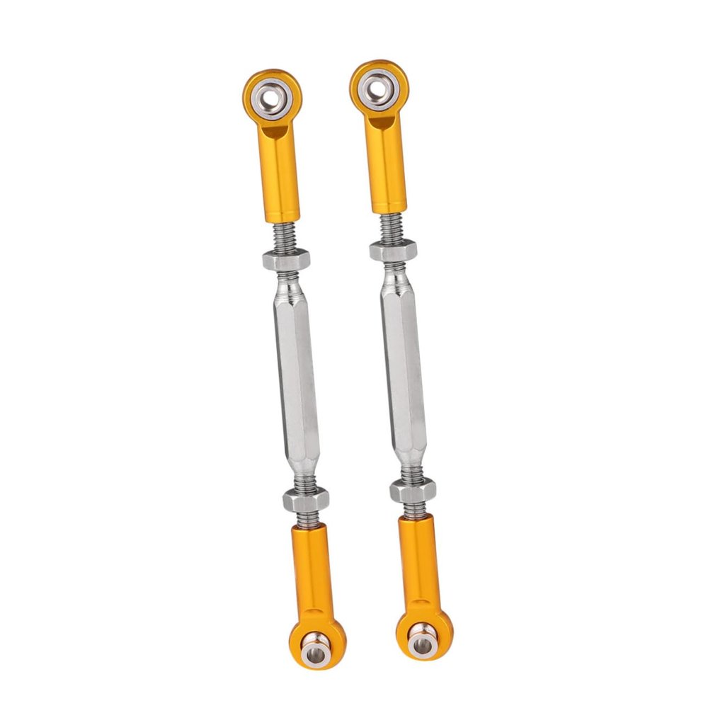 WOONEKY 6pcs Adjustable Pull Rod Rc Linkage for Turnbuckle Rods Aluminum Alloy Rc Cars Buggy Parts