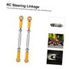 WOONEKY 6pcs Adjustable Pull Rod Rc Linkage for Turnbuckle Rods Aluminum Alloy Rc Cars Buggy Parts view 2