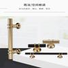 gklwVSlwv Cupboard Handles,Aluminum Alloy Kitchen Cabinet Door Handle,Zinc Alloy Black Gold Door Handles Kitchen Cabinet Handles Solid Drawer Knobs Furniture Handle Hardware Furniture,(Gold knob) view 4