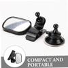Anneome 2pcs Auto Rear View Mirror Kit Rearview Mirror Suction Cup Car for Rear Facing Boy Girl Safety view 3