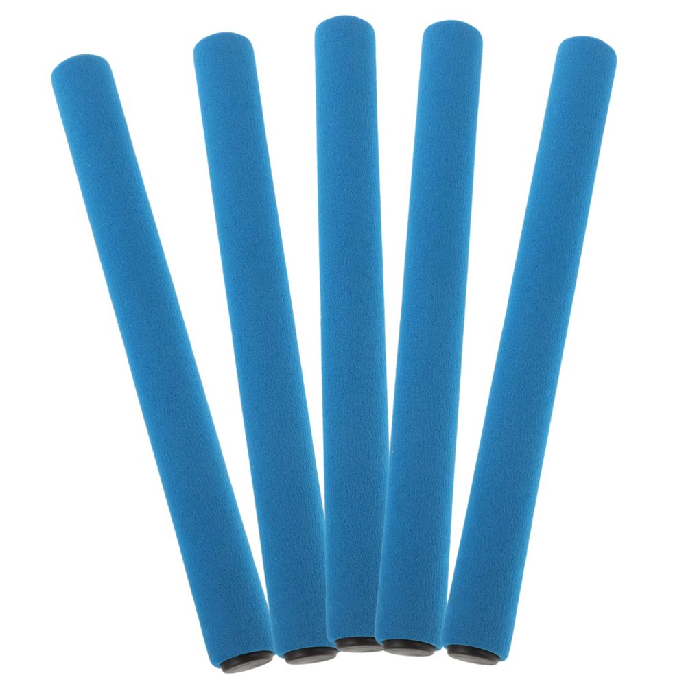 Toddmomy 5pcs Relay Race Sticks for Boys and Girls Running Sticks Sponge Material