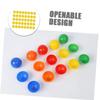 COLLBATH 50pcs Openable Lottery Balls for Raffle Drawings for Party Activities and Games Reusable Ornaments for Carnival and Events view 4